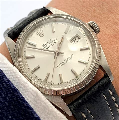 rolex datejust silver ss|Rolex Datejust 36mm stainless steel.